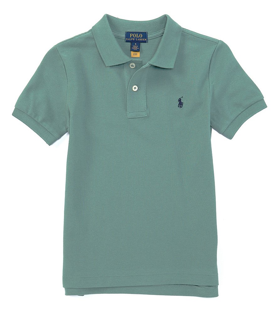 Nautica Big Boys 8-20 Short-Sleeve Vertical Logo Polo