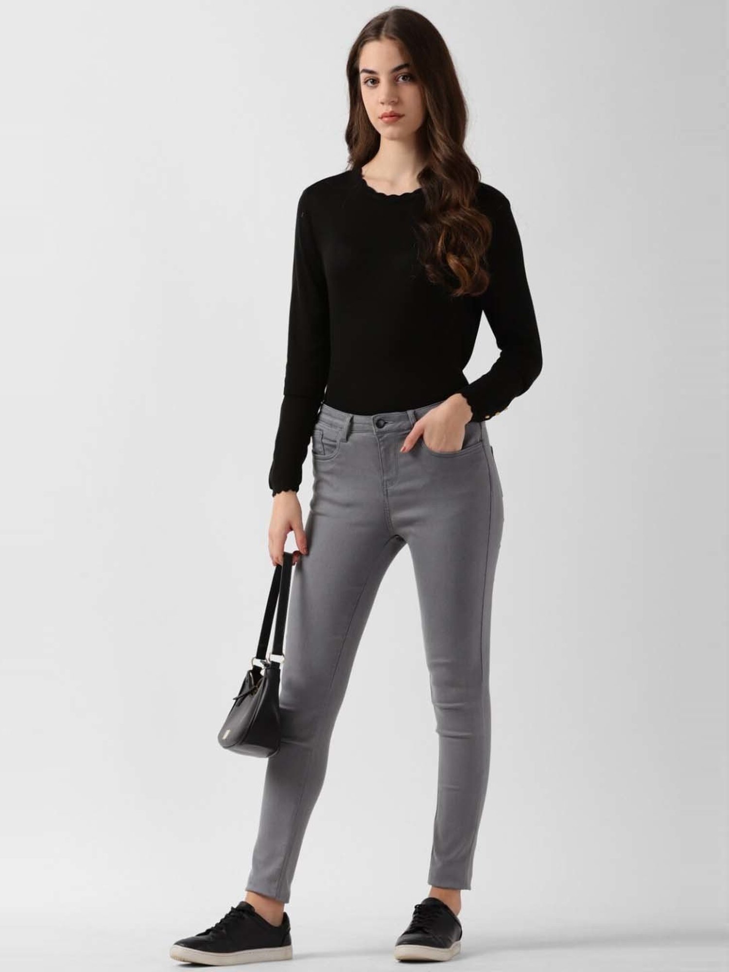 Van Heusen Black Regular Fit Top