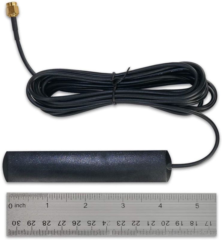 Proxicast 3G / 4G / LTE 3.5 dBi Omni-Directional Adhesive Mount Antenna for Cisco Cradlepoint Digi MoFi Pepwave Proxicast Sierra Wireless Sixnet/Red Lion and Many Others (2-Pack for MIMO)