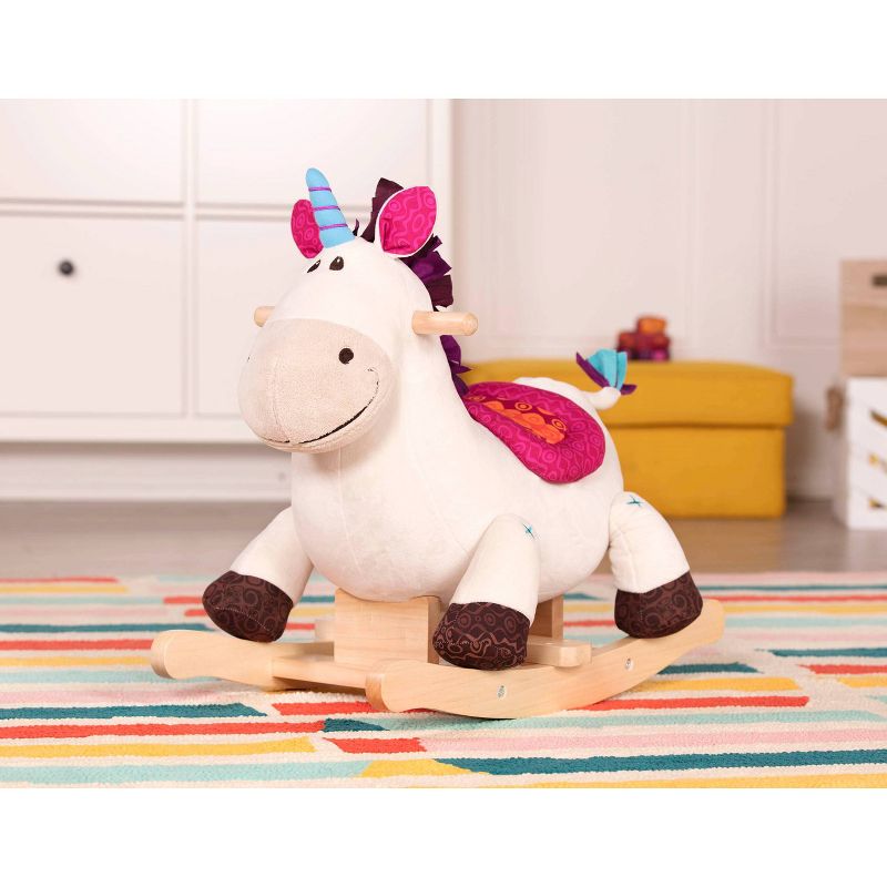Farm Hoppers Inflatable Bouncing Purple Unicorn