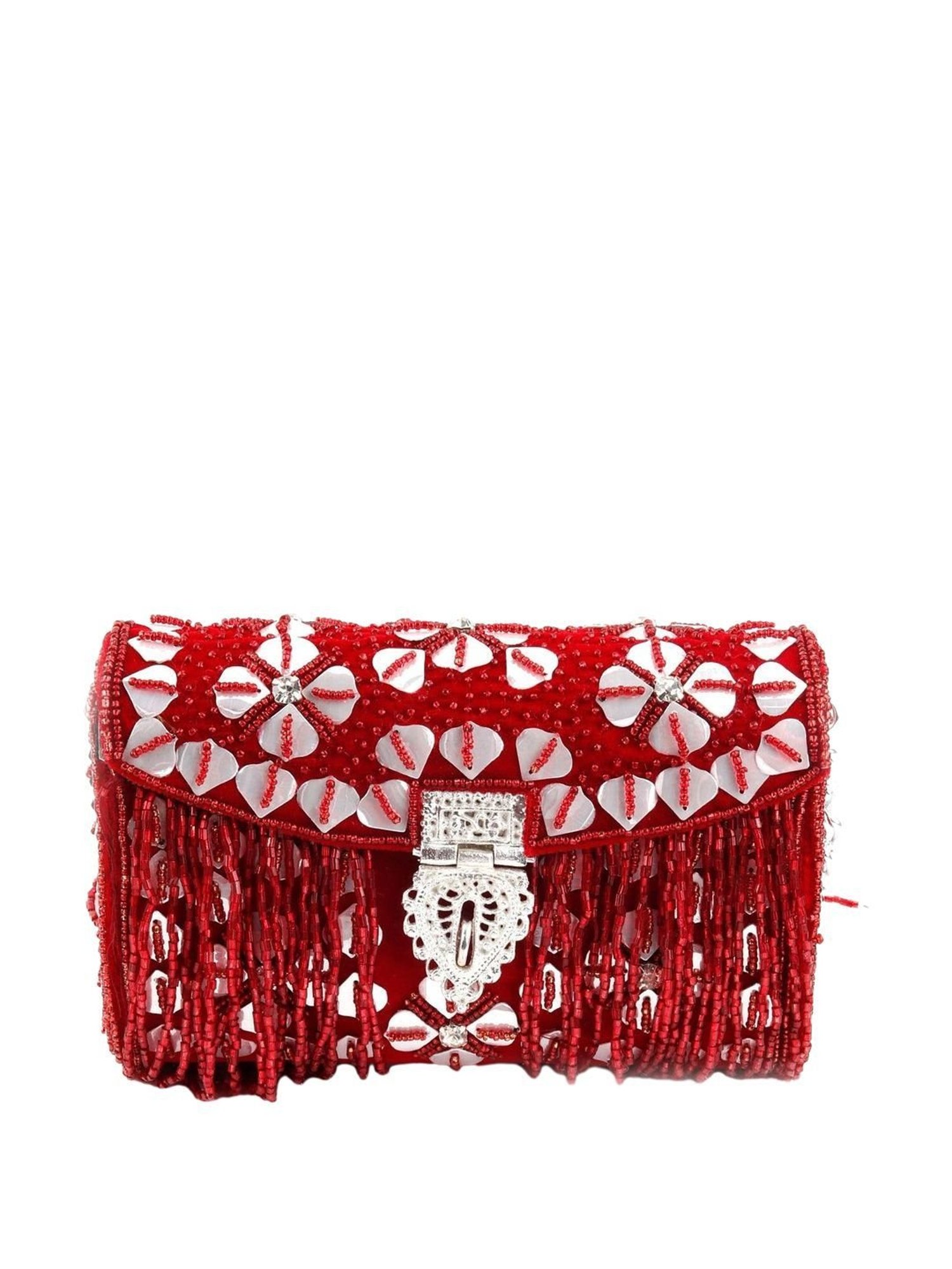 Estee & Lilly Turn Key Closure Clutch - Black