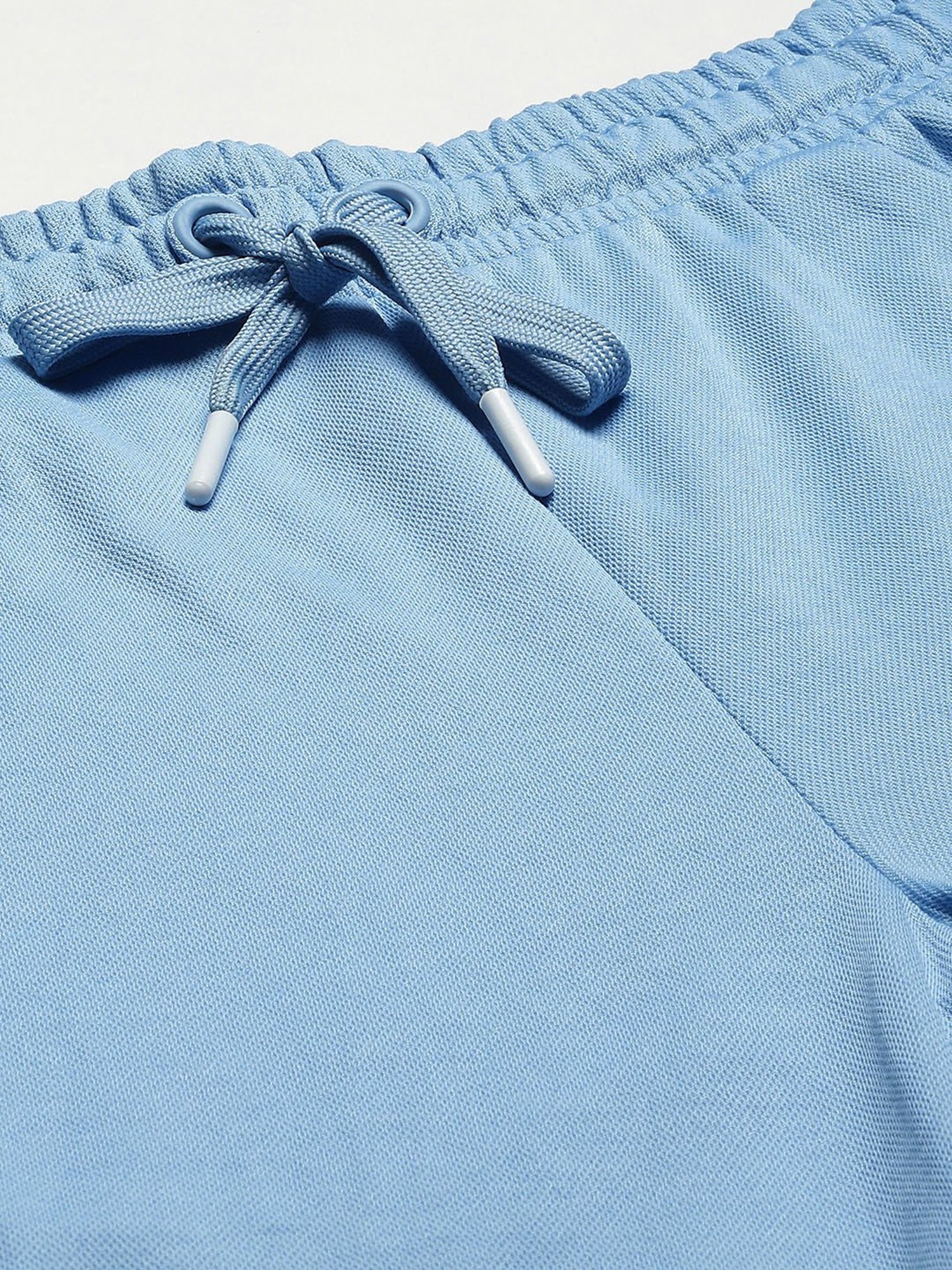 Adidas White Regular Fit Striped Sports Shorts