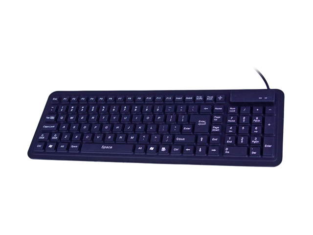 SEAL SHIELD GLOW2 S106G2 Black Wired Keyboard