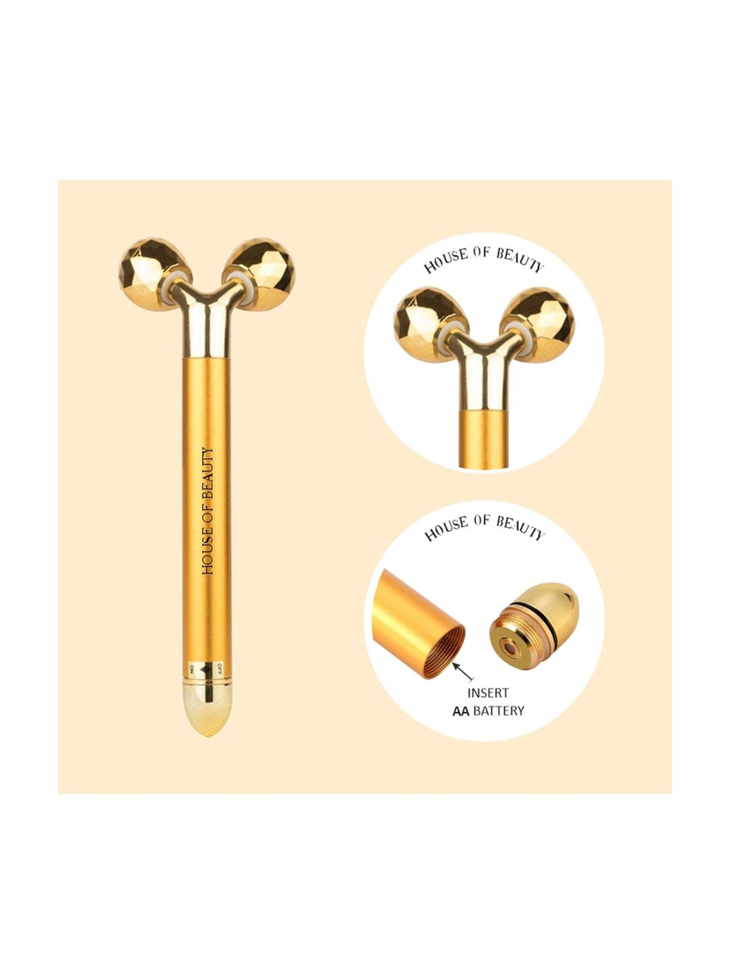 Bronson Professional 2-in-1 Soft Bristles Face Cleansing Brush (Color May Vary)