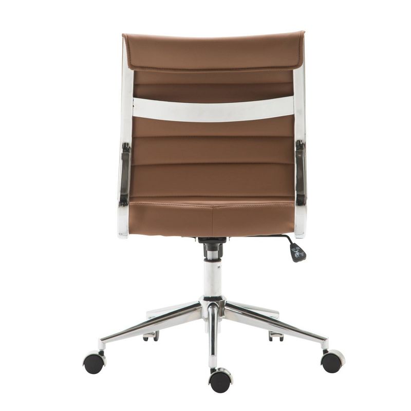 Denver Task Chair Vegan Leather Terracotta - Poly & Bark