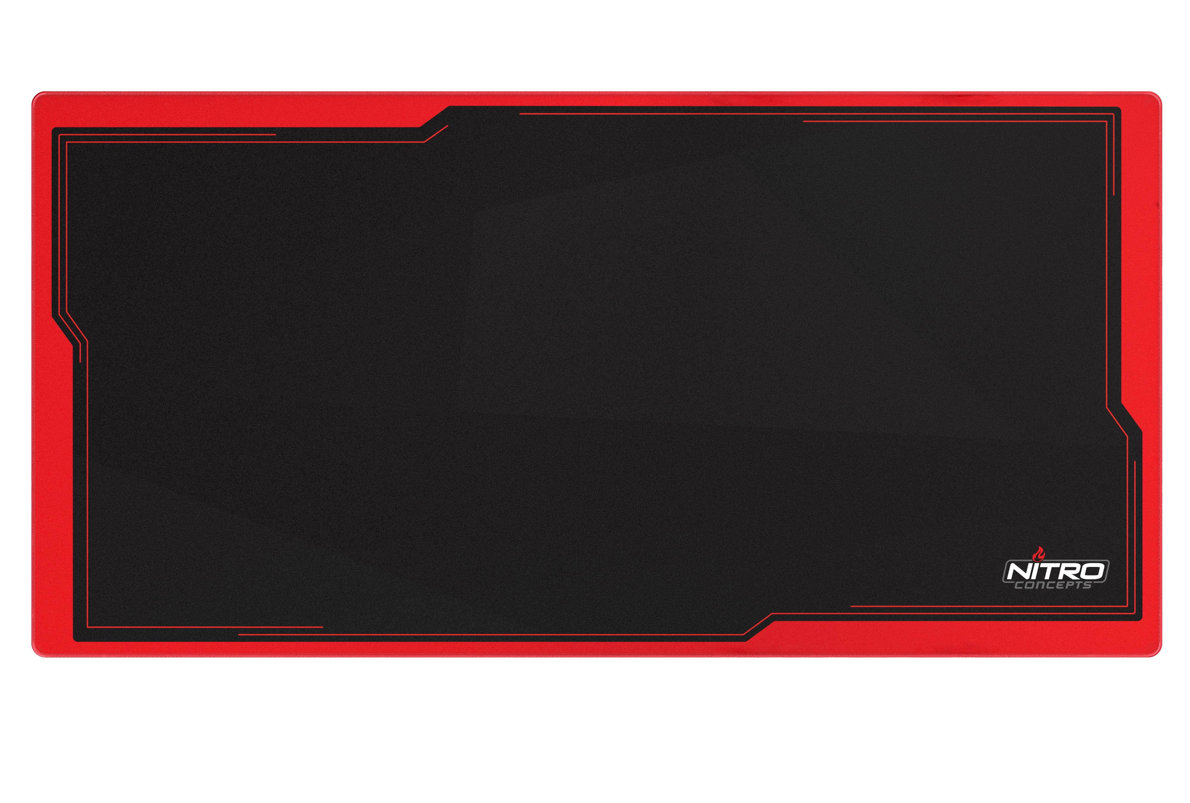 Nitro Concepts Deskmat DM12 &ndash; 1200 X 600 MM &ndash; Inferno Red