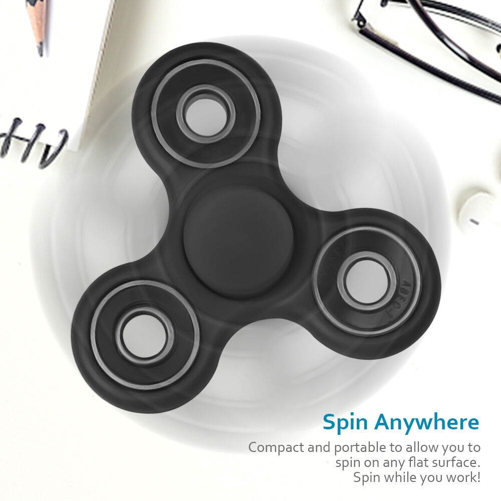 Tri Fidget Hand Spinner Focus Desk Toy EDC ADHD Autism KIDS ADULT US STOCKING