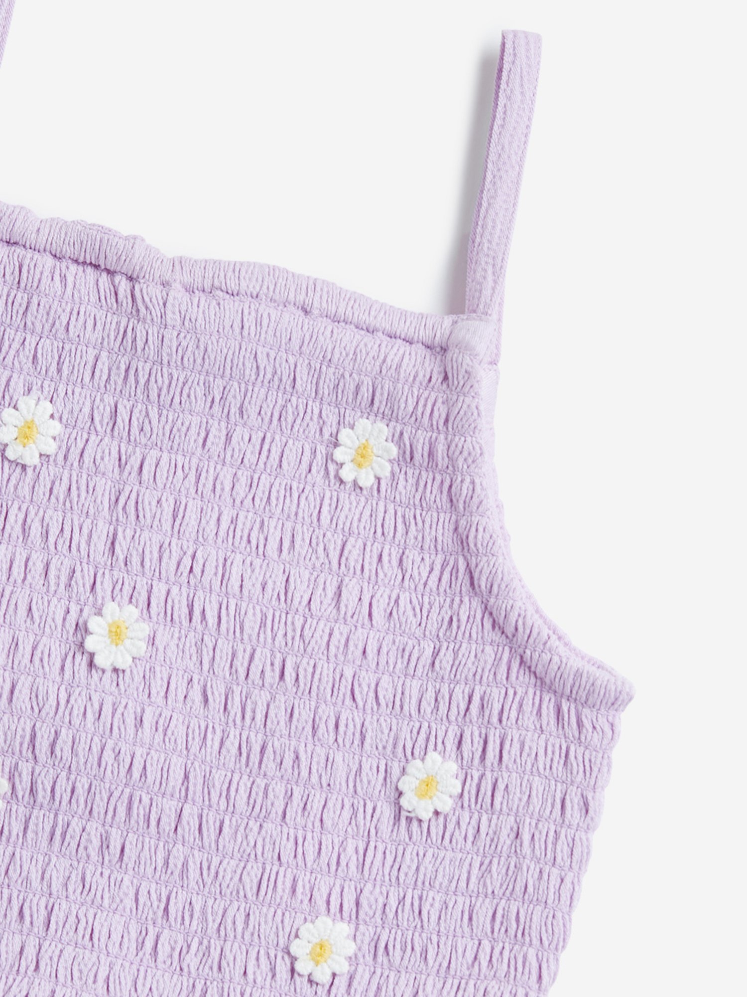 HOP Kids by Westside Lilac Smocked Top