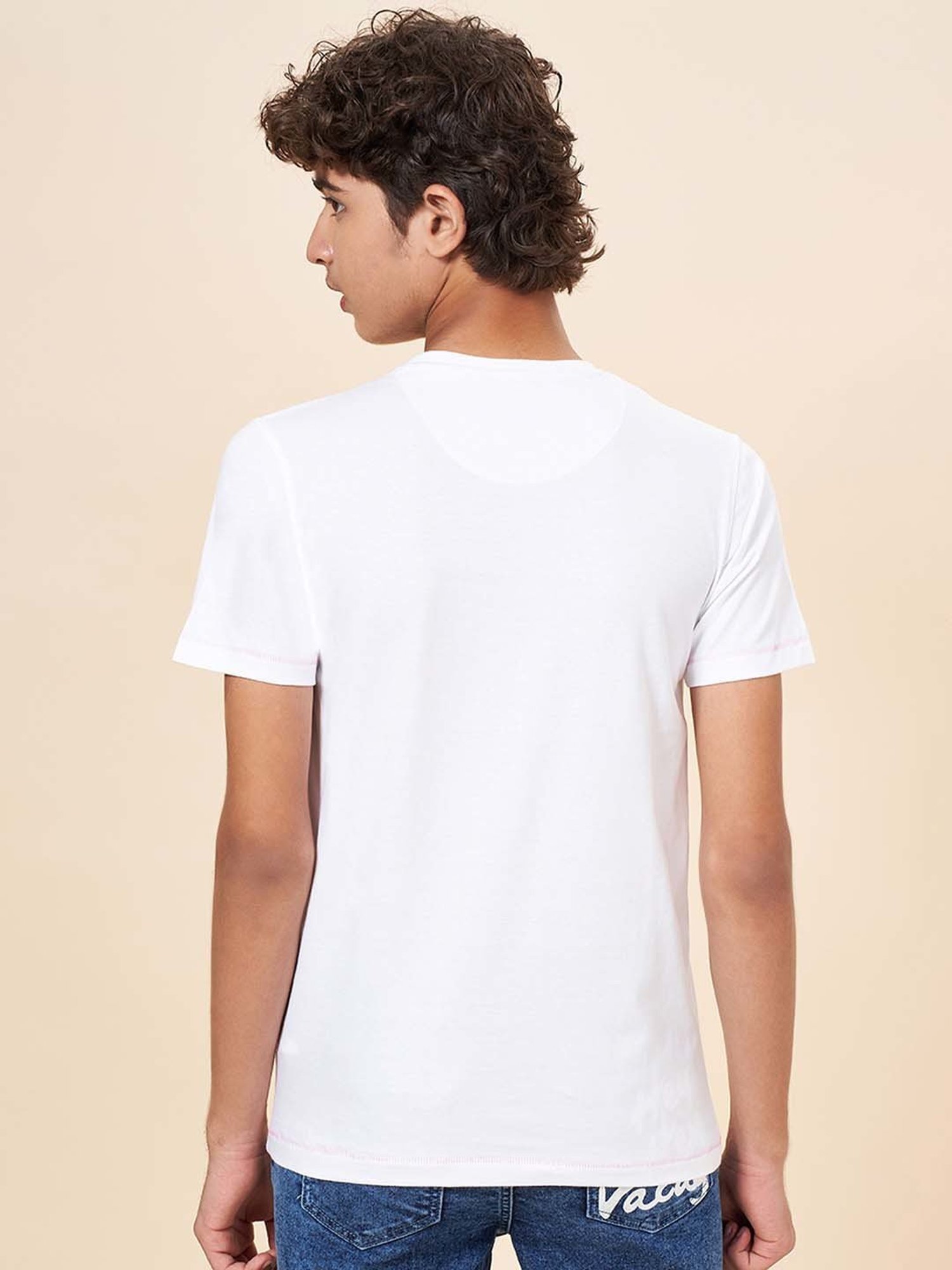 Coolsters by Pantaloons Kids White Cotton Printed T-Shirt