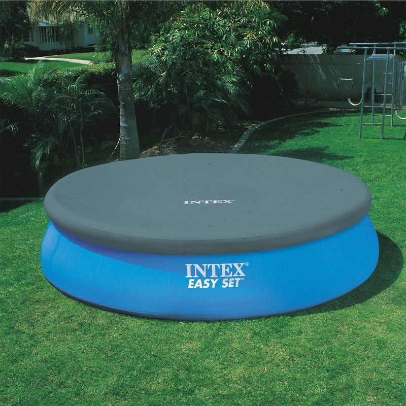 Intex 18ft x 48in Easy Set Above Ground Pool with Pump & Krill Automatic Vacuum