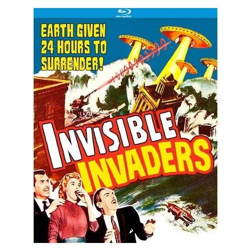 KINO INTERNATIONAL INVISIBLE INVADERS (BLU-RAY/1959/B&W/WS 1.66) BRK20330