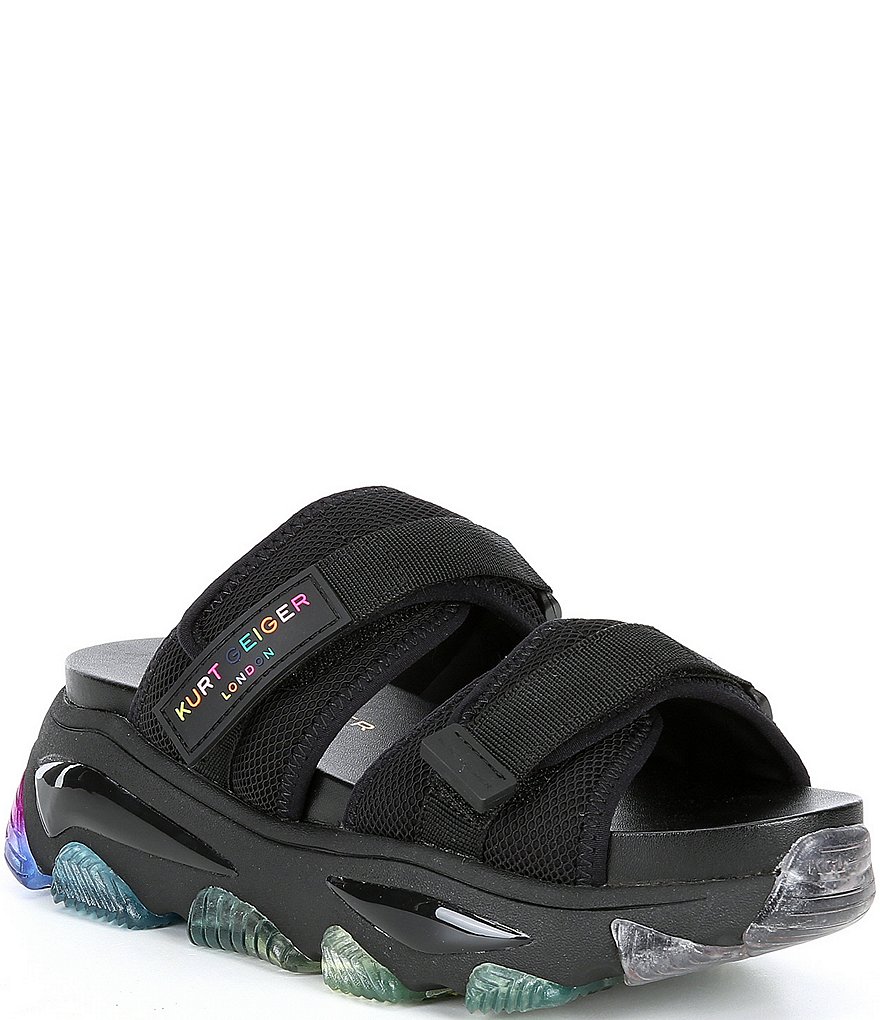 Kurt Geiger London Lettie Rainbow Outsole Detail Slides