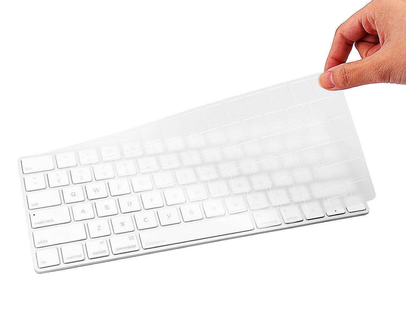 COOSKIN Keyboard Cover Skin for Apple Wireless Magic Keyboard Ultra Thin Clear Soft TPU Type Protector, 2015 New US Version (MLA22LL/A)