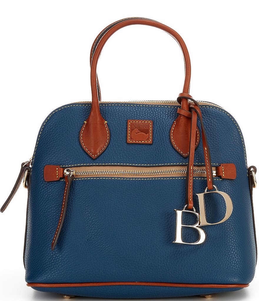 Dooney & Bourke Pebble Collection Domed Satchel Bag
