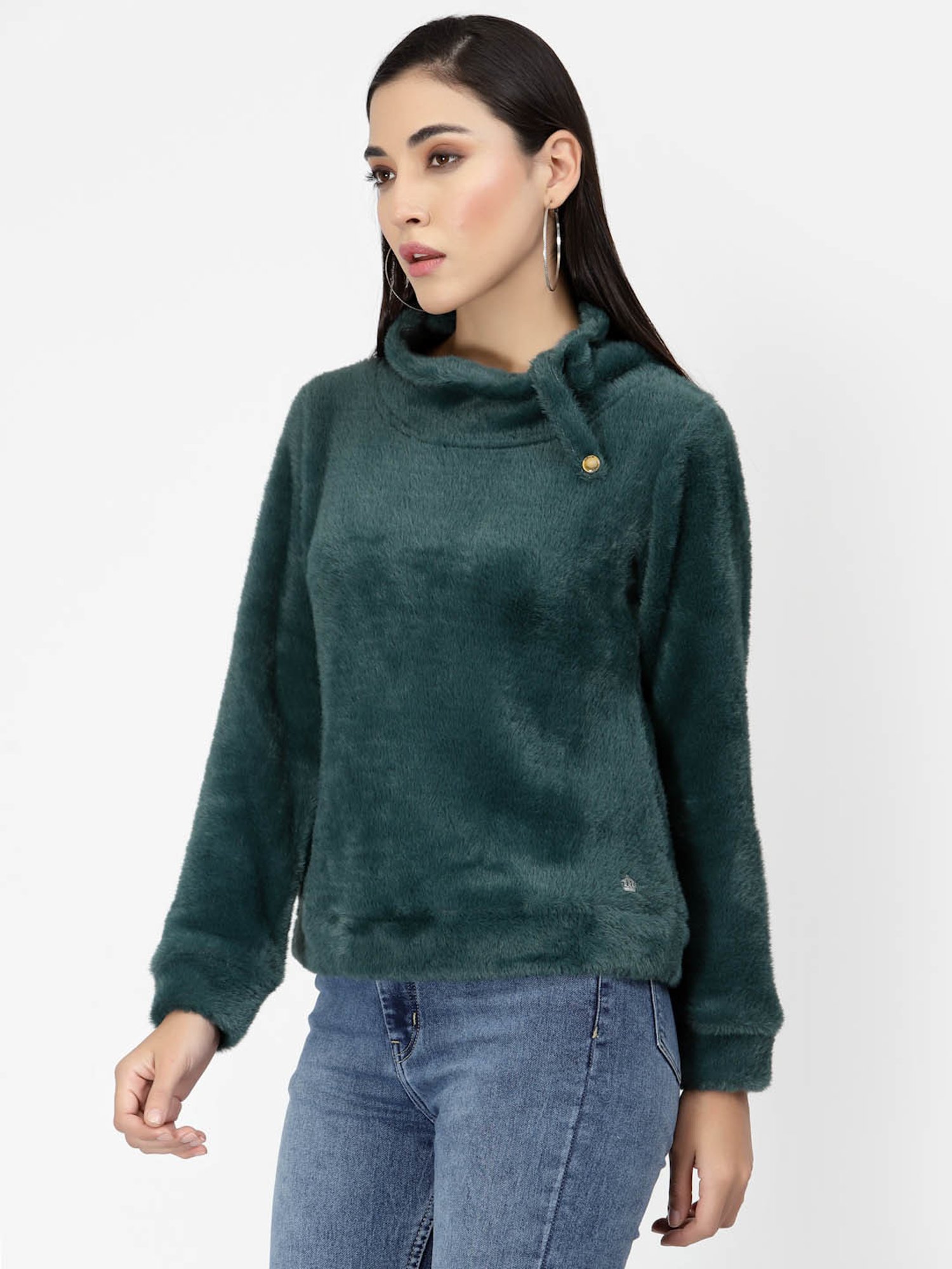 Juelle Dark Green Pullover