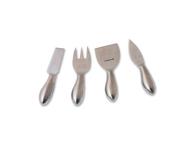 Swissmar Stainless Steel 4Pc Petite Cheese Knife Set