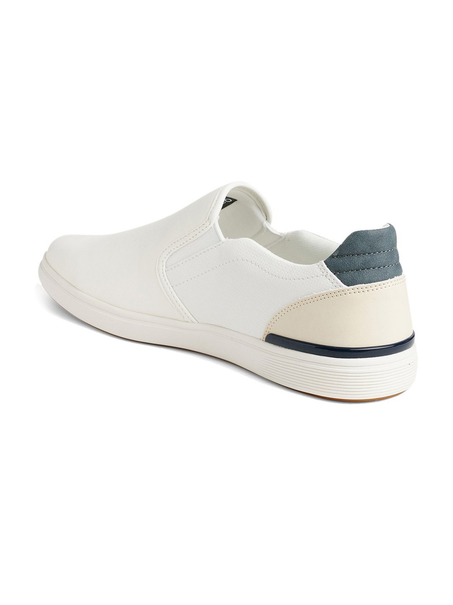 Aldo Men's White Casual Loafers