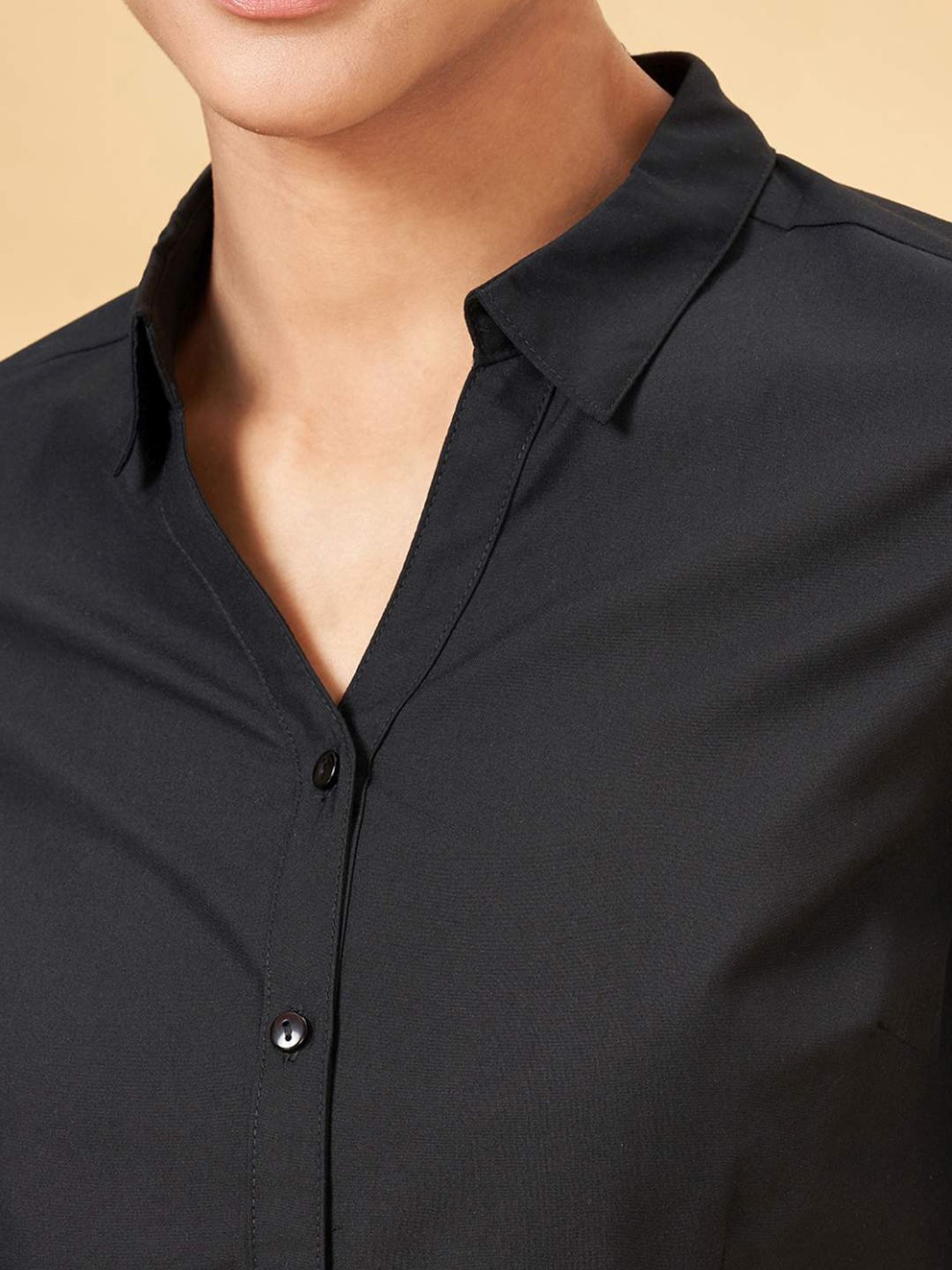 Style Quotient Brown Regular Fit Formal Shirt