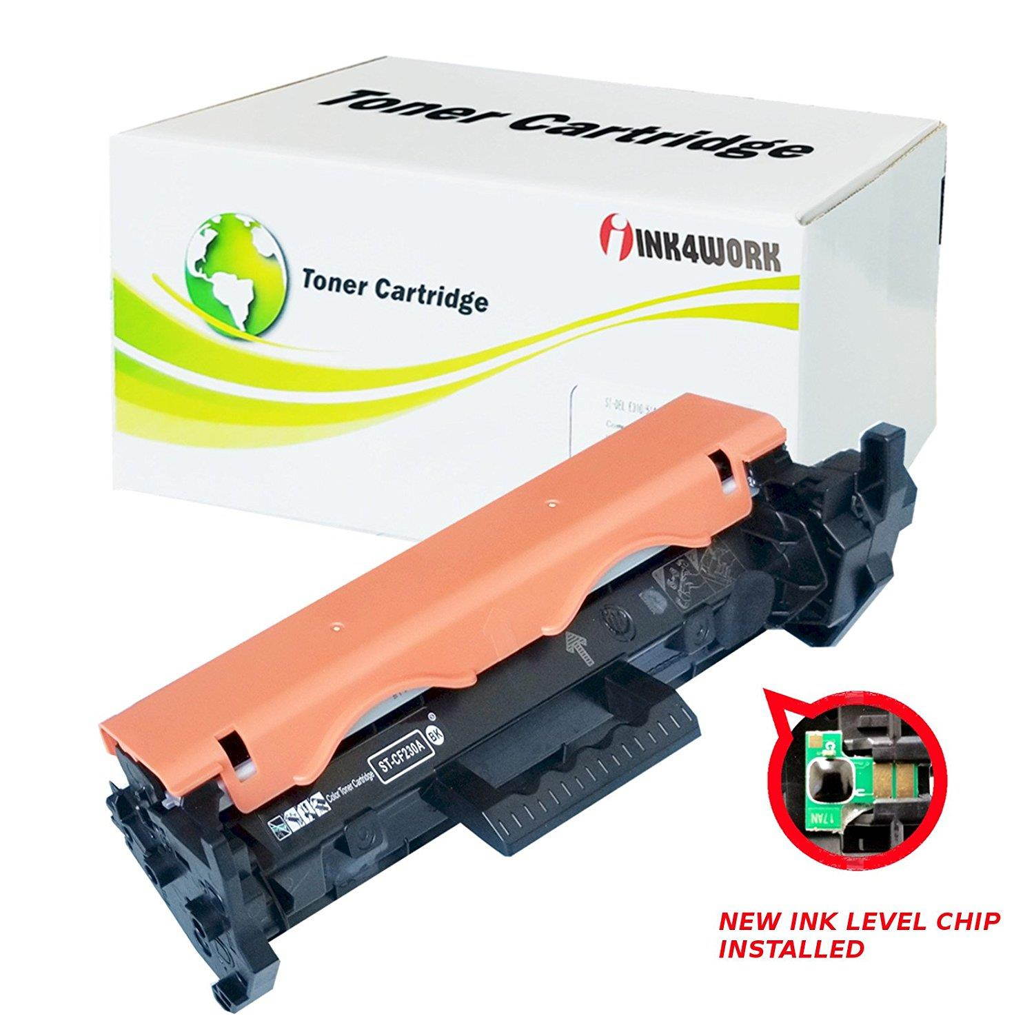 INK4WORK CF230A Compatible Toner Cartridge [with IC Chip] Replacement For HP 30A LaserJet M203d M203dn M203dw M227d M227dw M227dn M227 printer