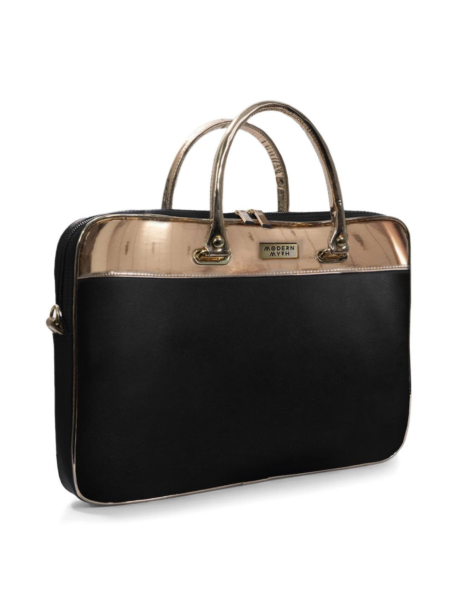 Modern Myth Black Large Laptop Handbag
