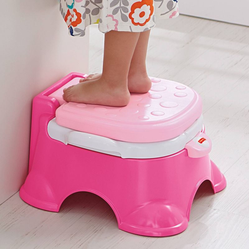 Fisher-Price Stepstool Potty - Pink