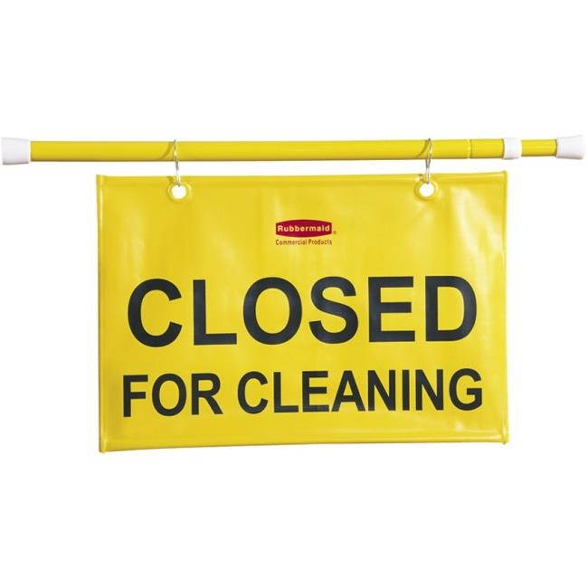 Rubbermaid Commercial Closed For Cleaning Safety Sign