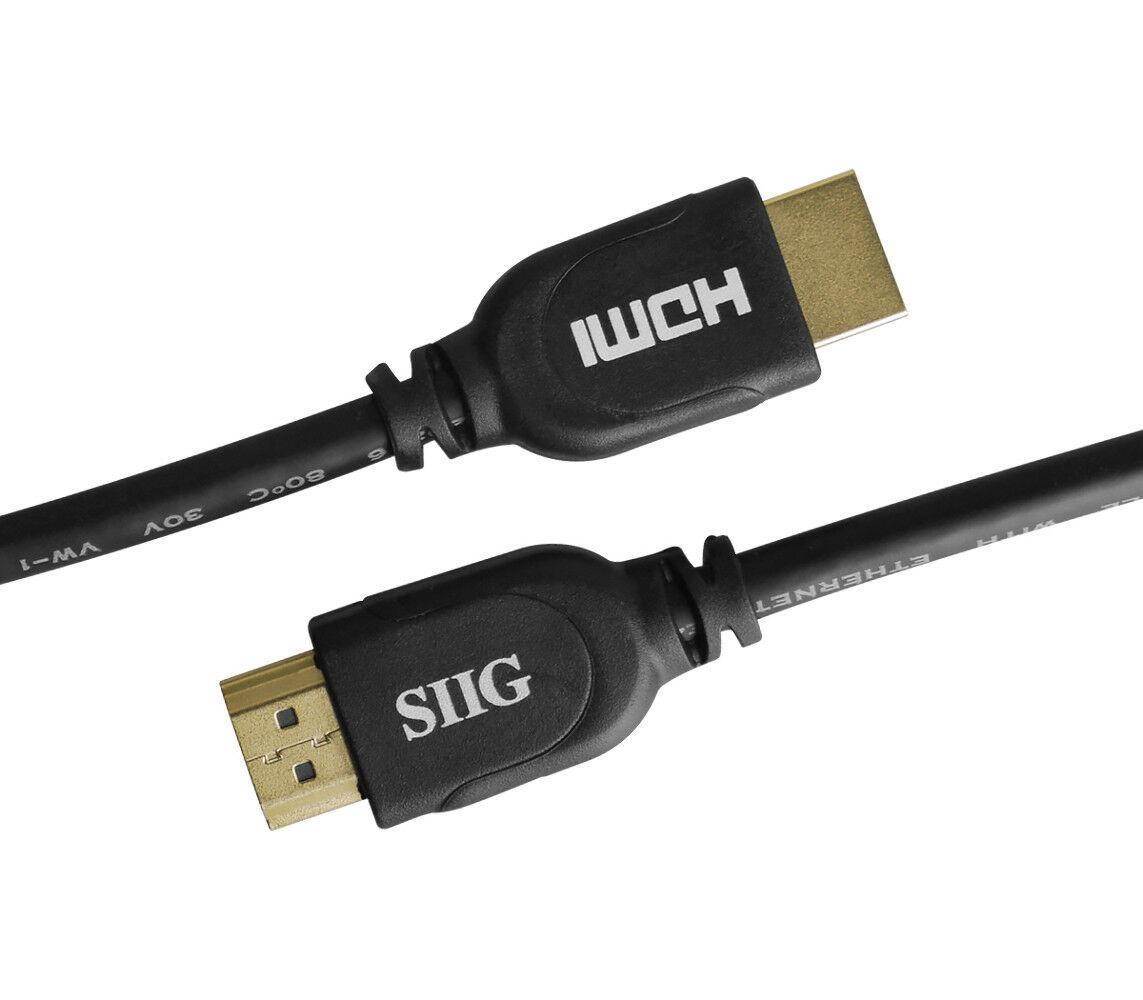 SIIG 1 Meter - High Speed HDMI Cable with Ethernet (CB-H20412-S1)