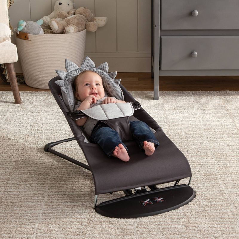 Boppy Preferred Head and Neck Support - Gray Dinosaurs