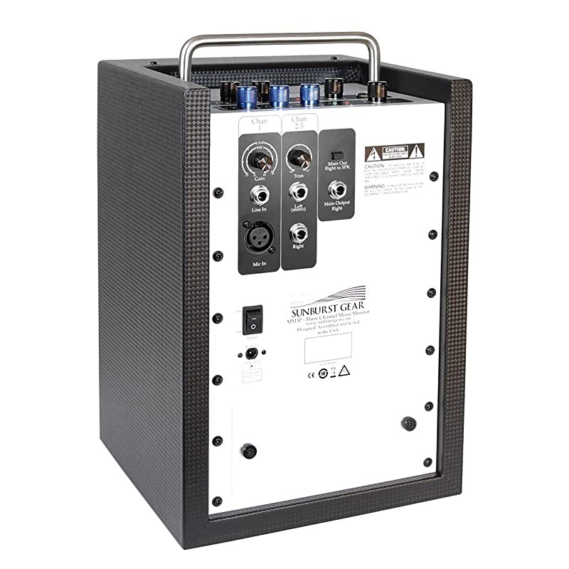 Portable All-in-One Battery Powered 12V PA Speaker System