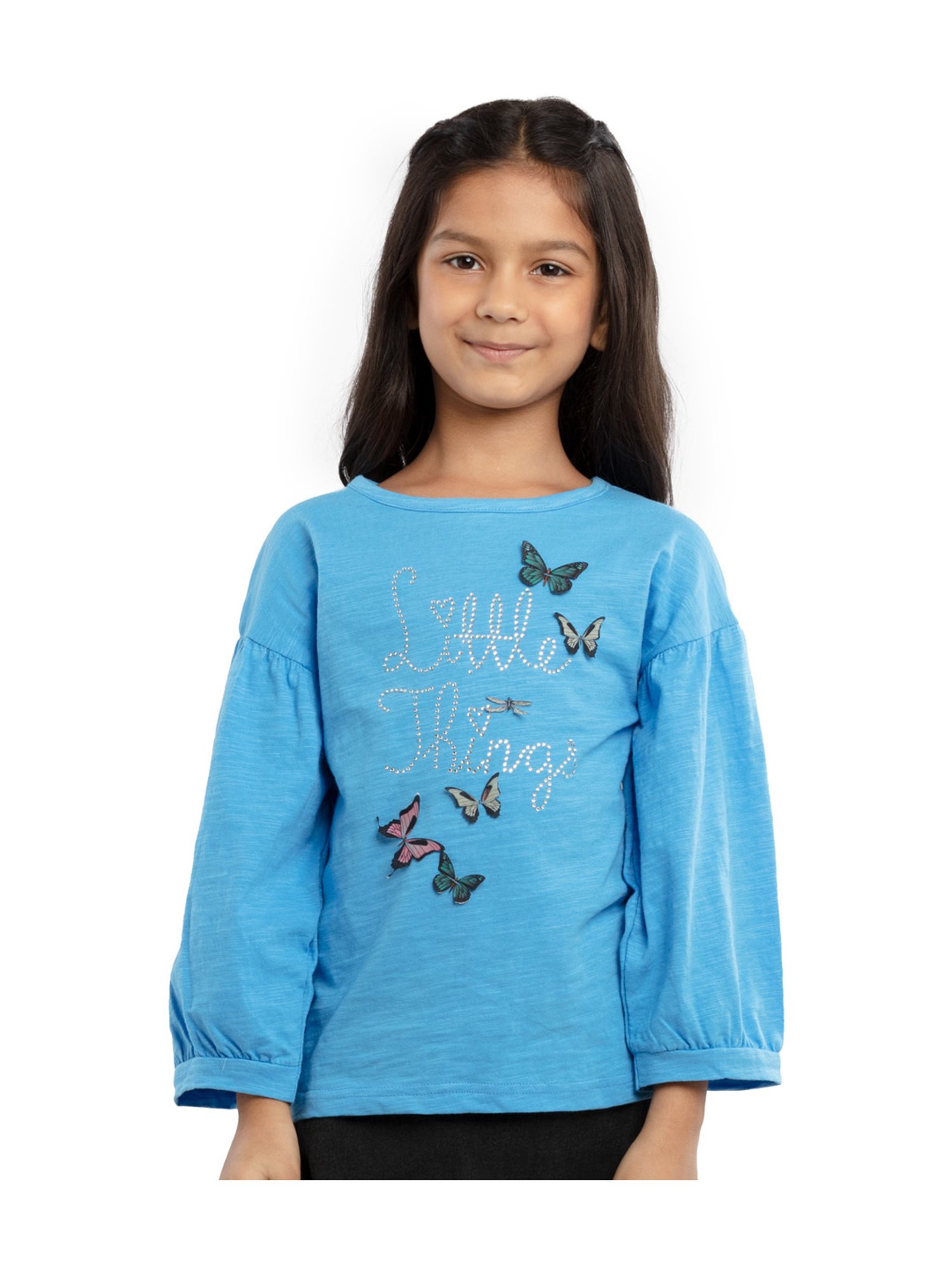 Cutecumber Kids Plum Lace Top