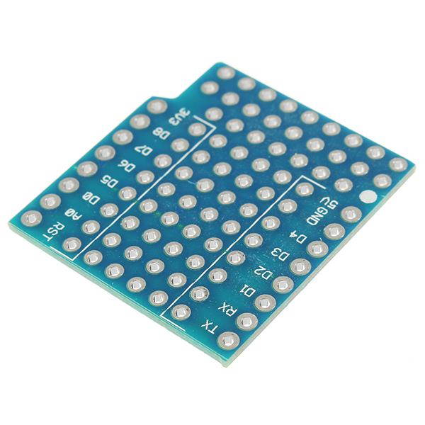 Geekcreit ProtoBoard Shield Expansion Board For D1 Mini Double Sided Perf Board Compatible