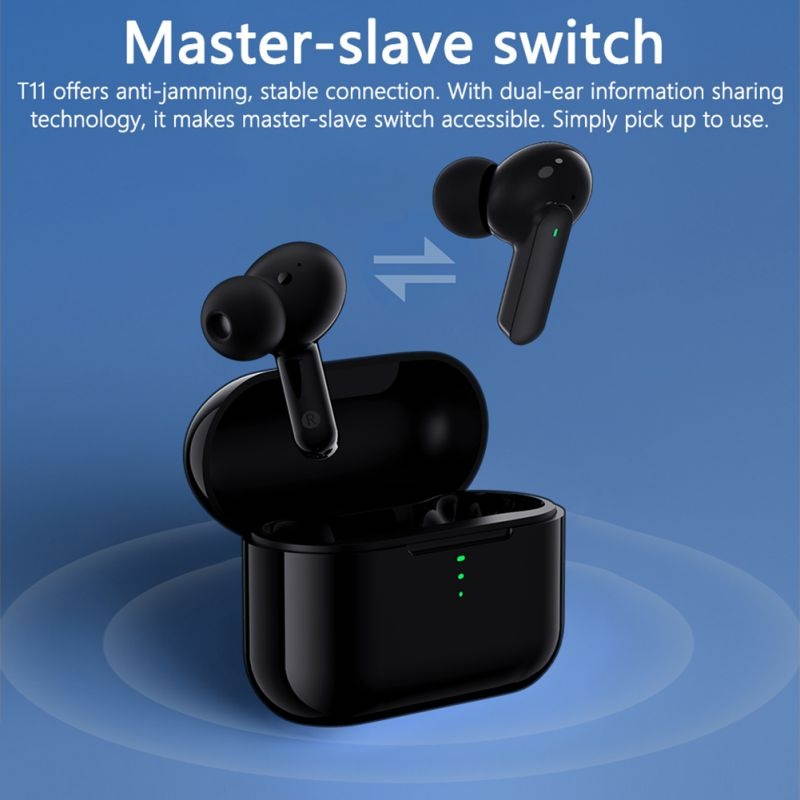 QCY T11 Wireless Bluetooth Headset Binaural In-ear Headset