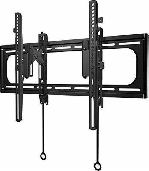 Sanus - Premium Series Advanced Tilt TV Wall Mount For Most 42" - 90" TVs - Extends 5.75" - Black