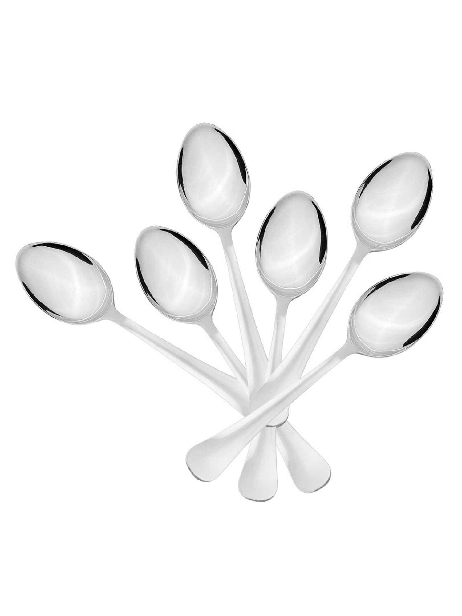 Sumeet Silver Stainless Steel Spoon Set