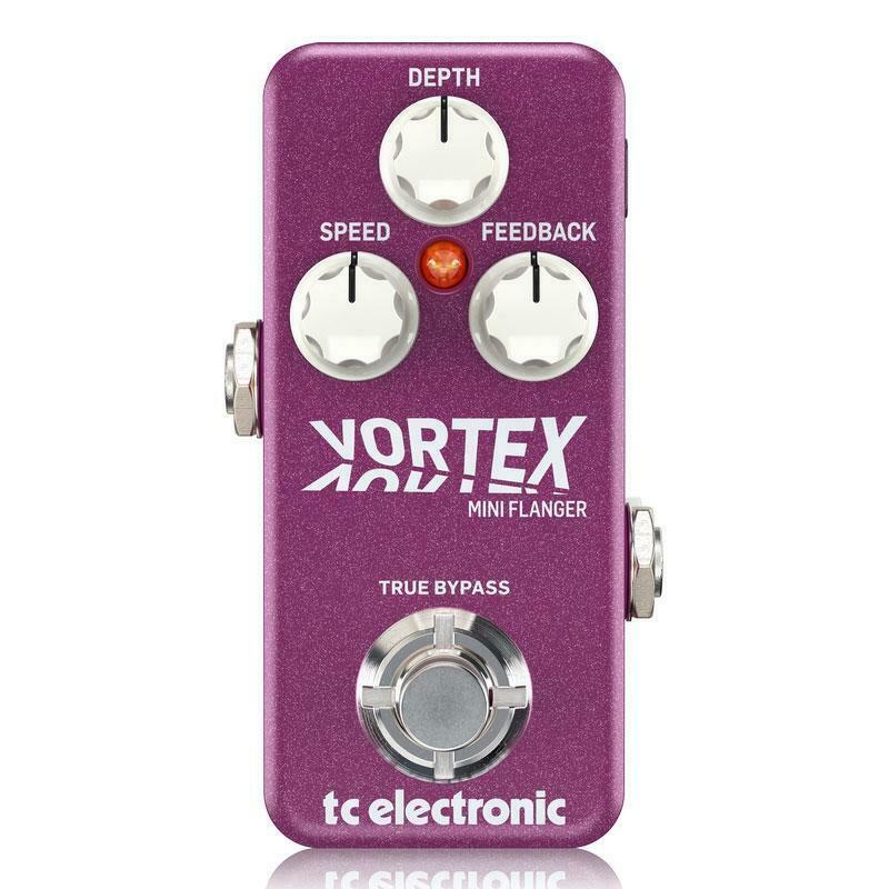 TC Electronic Vortex Mini Flanger Pedal Tone Print Enabled