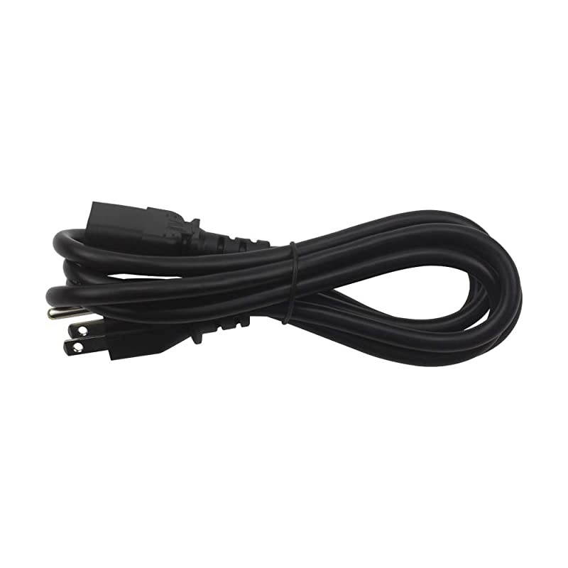 Universal Power Cord 6 Feet Power Cable for Personal Computer PC Monitor Smart TV Printer Power Supply Replacement 3 Prong NEMA 515P to IEC320C13 7A 125V Extension Cable