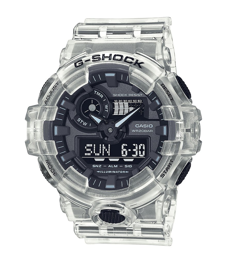 G-Shock GA700SKE-7A Skeleton Shock Resistant Watch