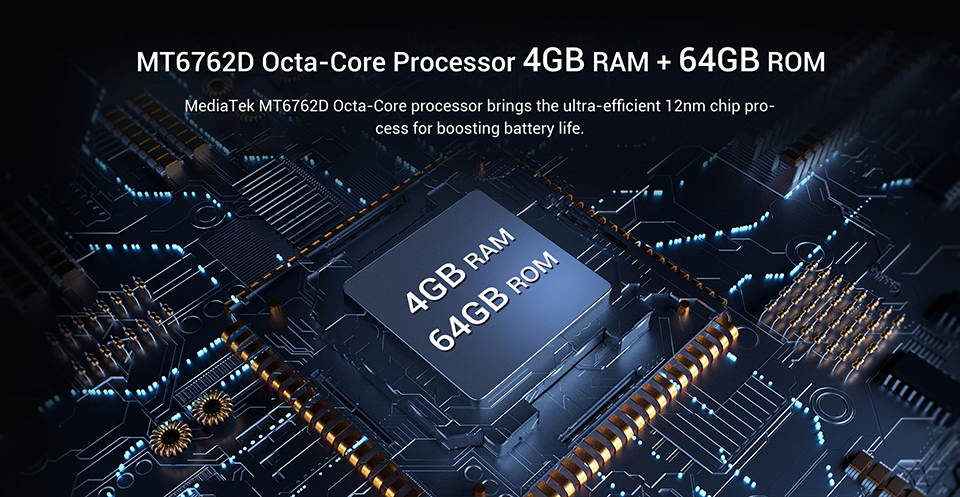 OUKITEL WP8 Pro Rugged Smartphone, 6.49&rdquo; Display, 4GB 64GB Dual SIM IP68 Waterproof Unlocked Cell Phones, 16MP Triple Camera Android 10, 5000mAh Battery Face/Fingerprint ID