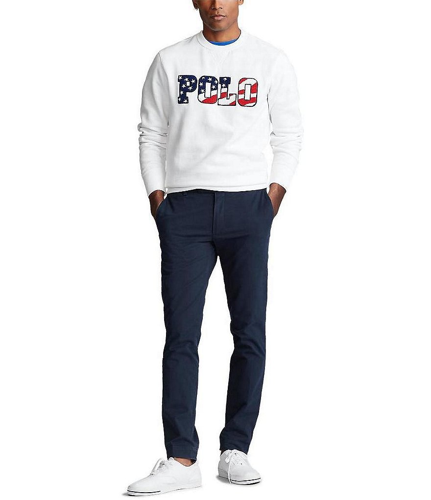 Tommy Bahama Sea Mist Pocket Crew Long-Sleeve Sweatshirt