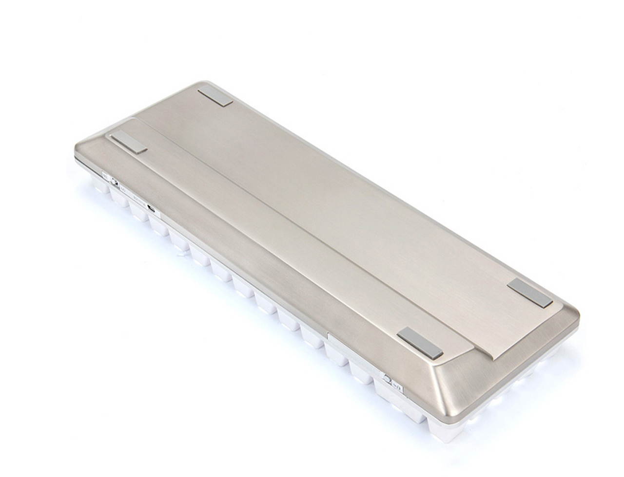 A-jazz Zn Mechanical Wireless Gaming keyboard,Cherry MX-Red Axis,68 Non-Conflicting Keys-White