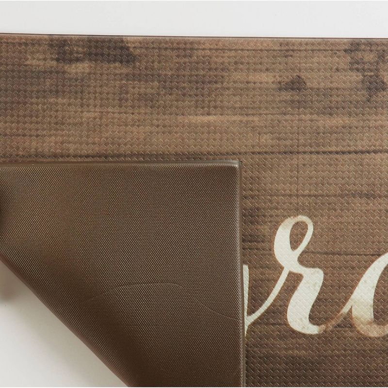 20"x34" Medallion Accent Kitchen Rug Blue - Threshold™