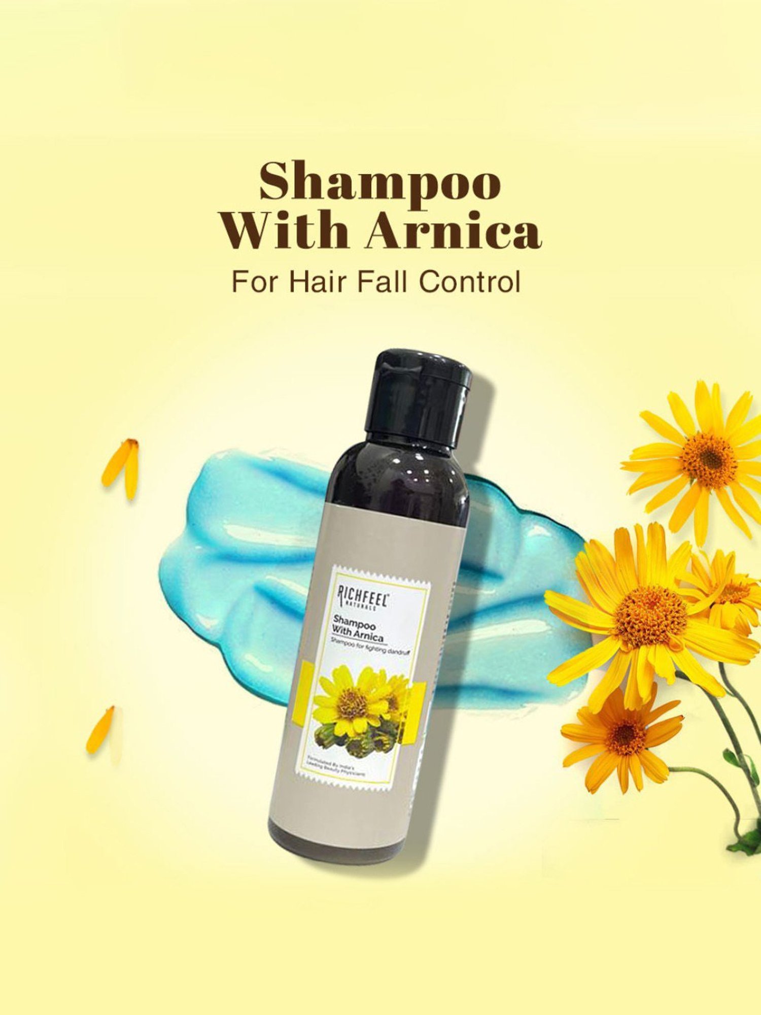 Richfeel Shampoo with Arnica - Pack of 4