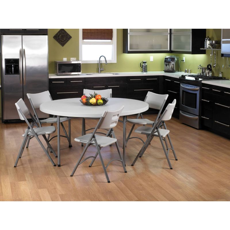 5pc Tray Table Set White - Flora Home