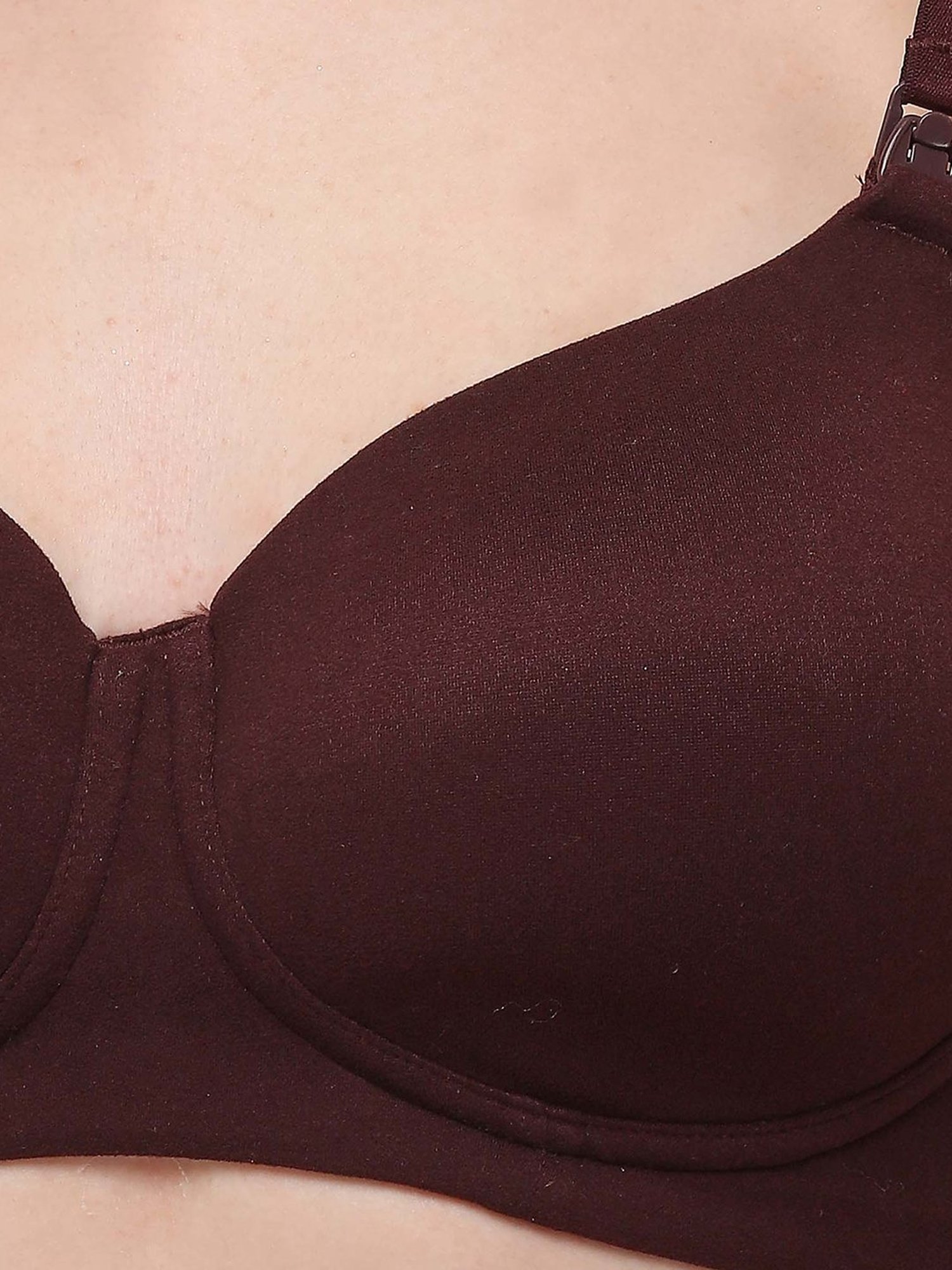 Soie Brown Full Coverage Maternity Bra