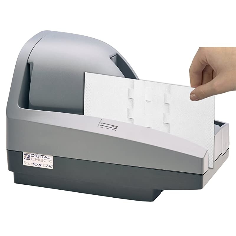 Digital Check Scanner Cleaning Card Featuring