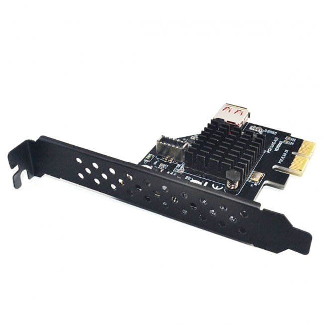 FVH USB 3.1 Front Panel Socket & USB 2.0 to PCI-E Express Card Adapter for Motherboard UC-136