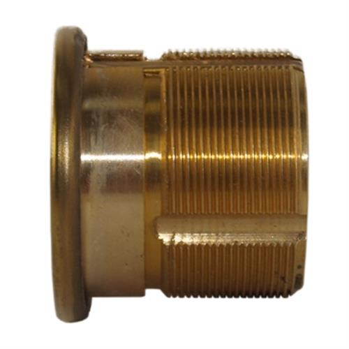 Maxtech B1DC-03 Polished Brass US3 Solid Brass Replacement 1" Dummy Mortise Cylinder Lock