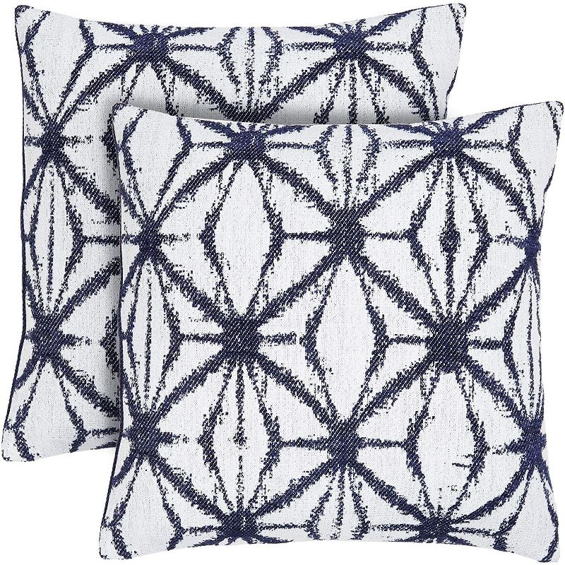 2pk Mina Victory Life Styles Solid Velvet Pillow Covers Brown - Nourison