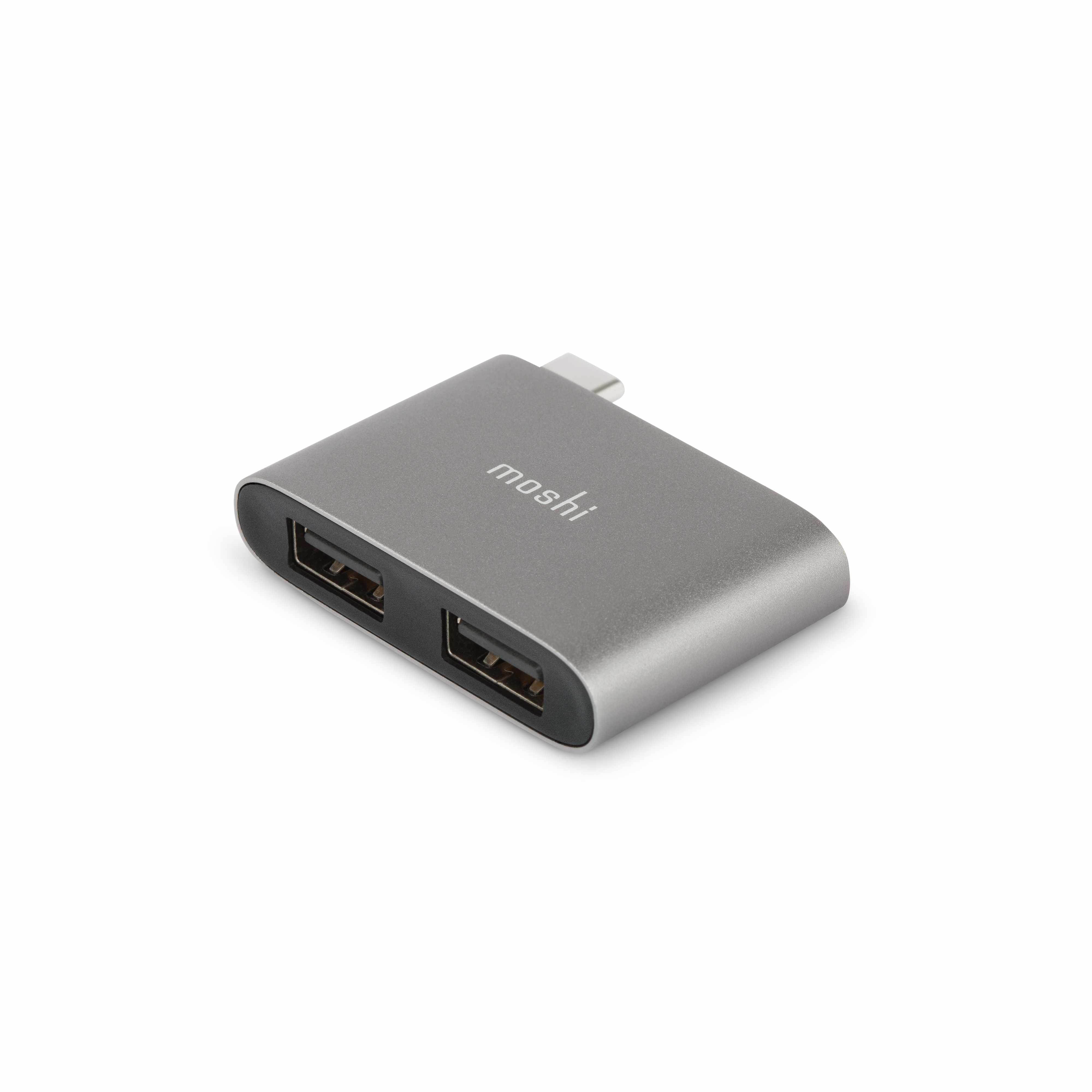 Moshi USB-C to Dual USB-A Adapter