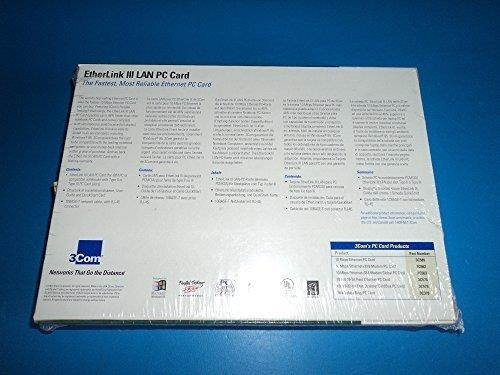 3Com 3C589D-TP EtherLink III LAN PC Card